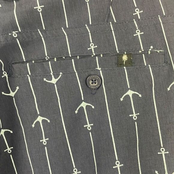 TRUNKS Men’s Multi-Functional Short in Navy Anchor Print sz 34 - Picture 6 of 6